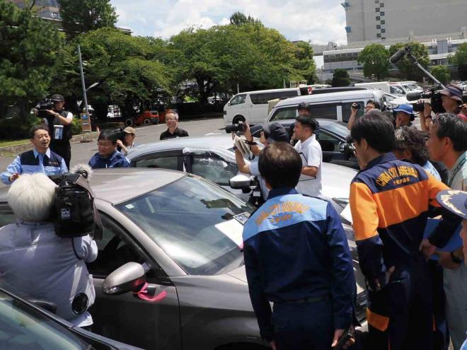 千葉豪雨に係る千葉県知事の被災地視察対応