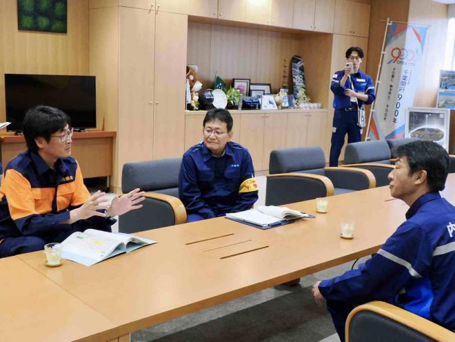 古川直季内閣府大臣政務官兼復興大臣政務官被災地視察