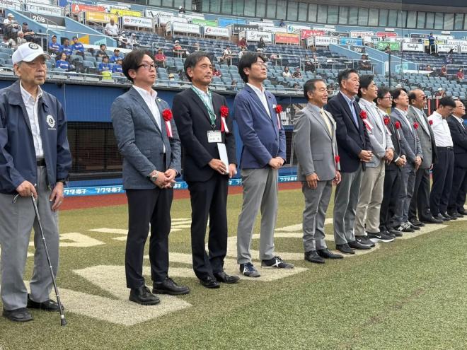 第27回千葉マリーンズ杯争奪選手権大会開会式