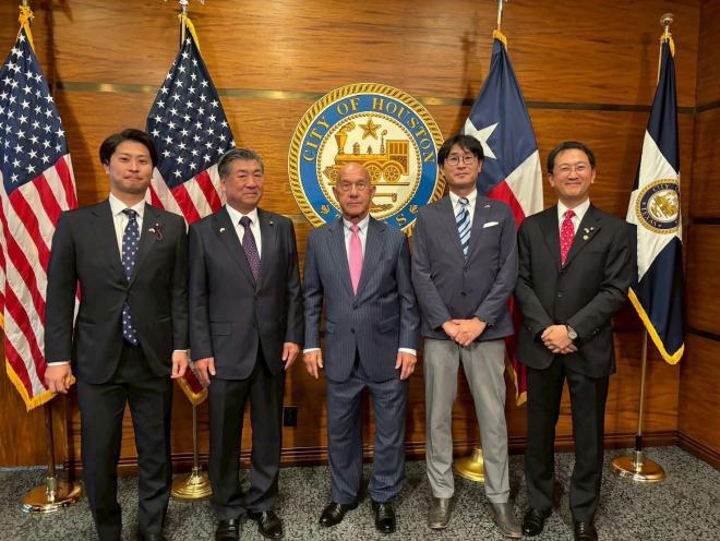 ヒューストン市・ノースバンクーバー市公式訪問