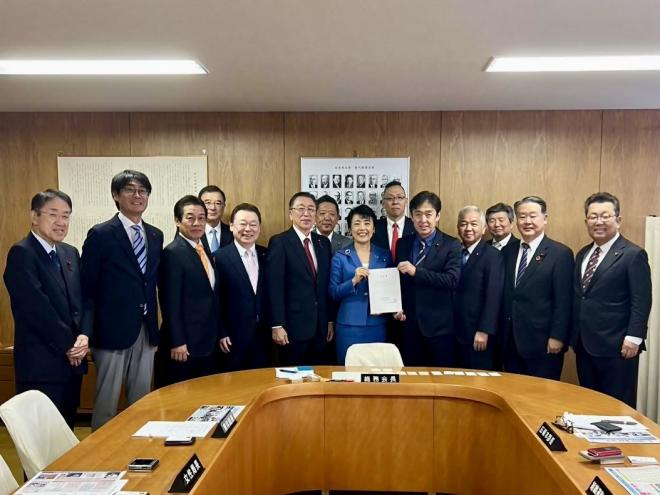 全国市議会議長会指定都市協議会要望活動