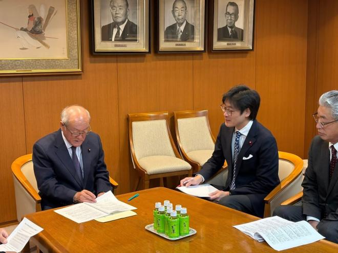 全国市議会議長会第151回国会対策委員会・要望活動