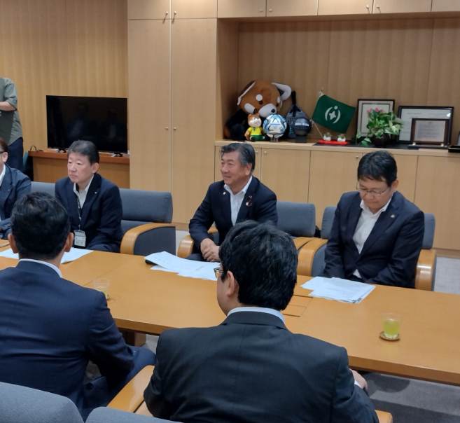 JFE市長表敬訪問2024