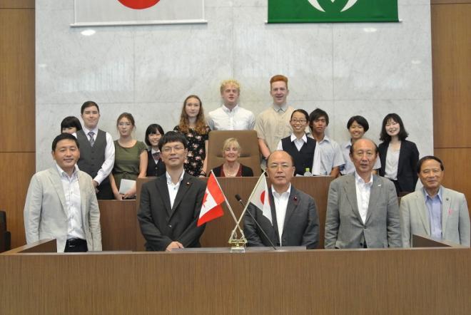 ノースバンクーバー市表敬訪問