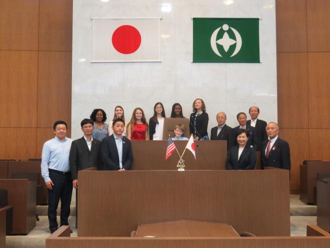 ヒューストン市表敬訪問