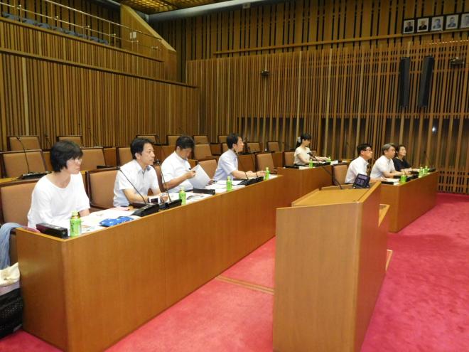 大津市議会視察風景