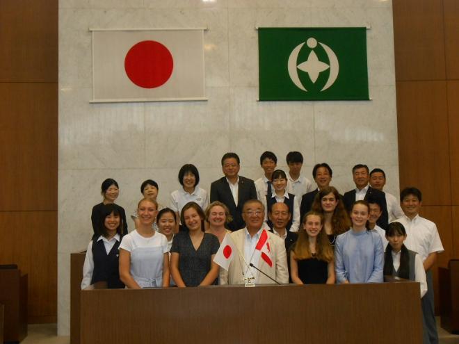 令和元年ノースバンクーバー市表敬訪問