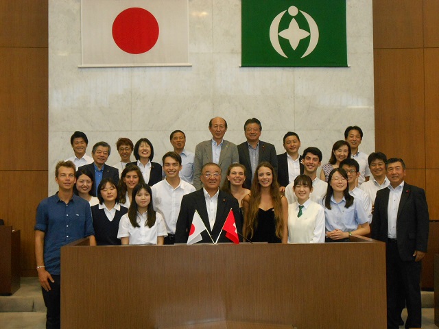 令和元年度モントルー表敬訪問