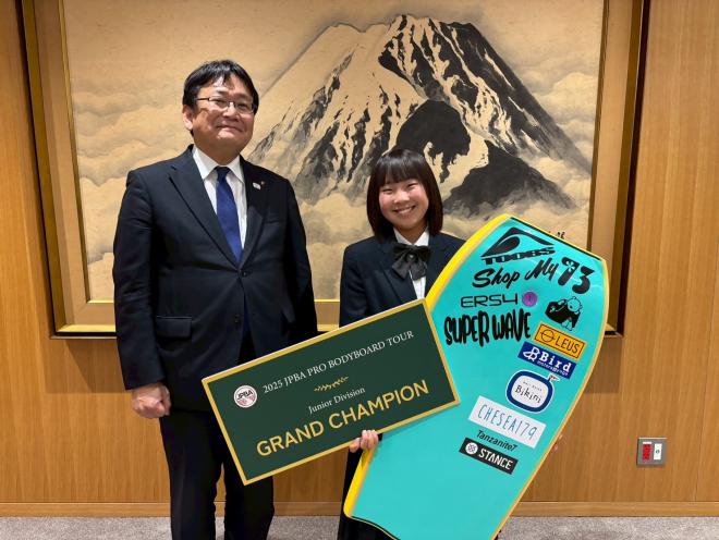 幕張中学校2年生の瀬田七海選手