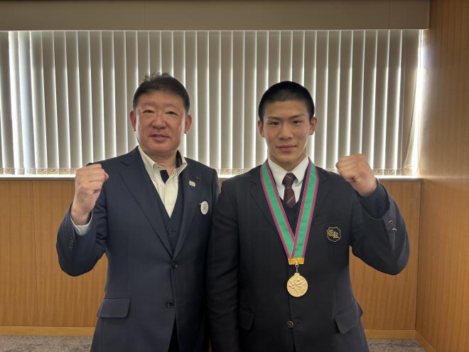 千葉経済高校柔道部のみなさん