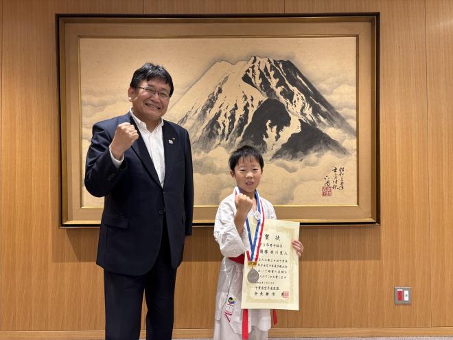 若松台小学校の緑川選手