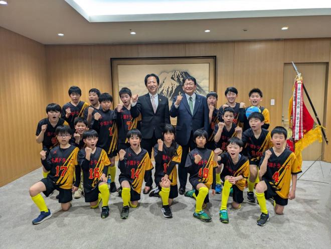 千葉ドラーズ表敬令和7年3月18日1