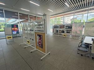 今年度のパネル展（夏季）の様子