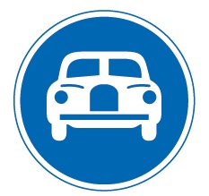 自動車専用道路標識