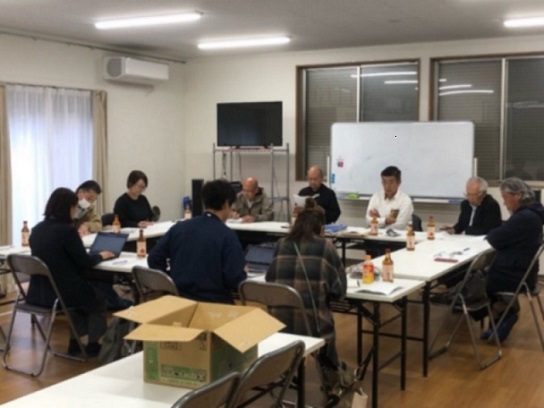 連携団体と会議（若松町北部）