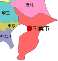 千葉市の地図