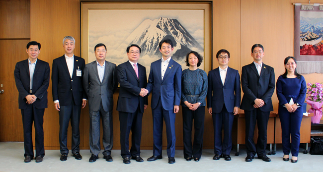 天津市政治協商会議代表団が来葉