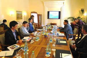 モントルー市公式訪問