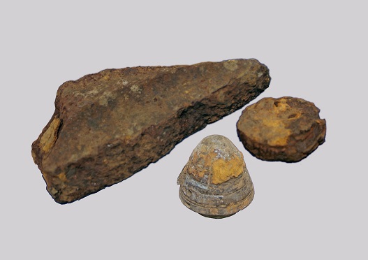 千葉市：砲弾の破片