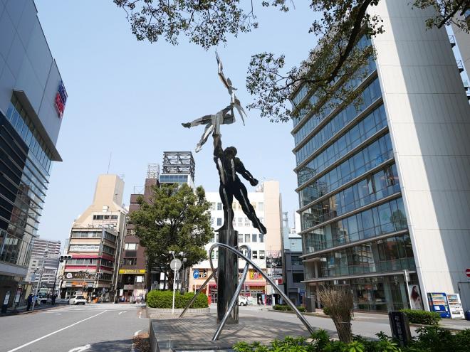 平和都市宣言記念像