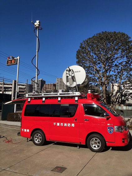無線中継車