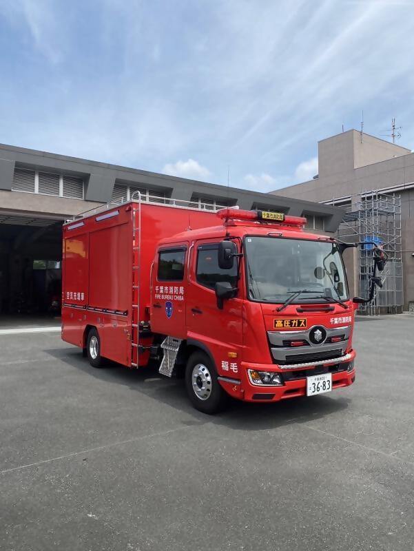 空気充填車