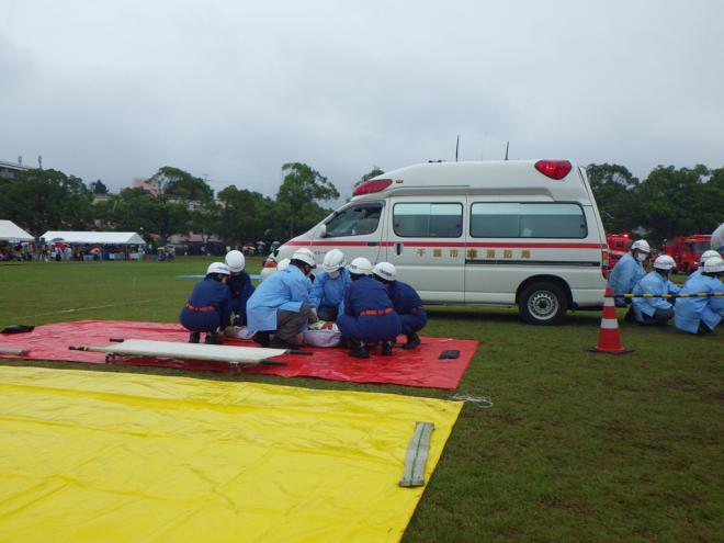 消防団救護活動1