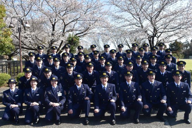 初任科30期入校式