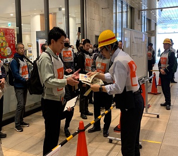 情報提供訓練（JR3）