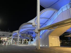 ICCライトアップ青