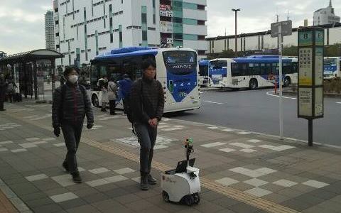 パーソナルモビリティ実証実験風景その1