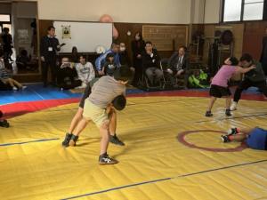 若葉レスリングクラブ 視察 