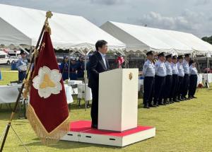 第66回千葉市消防団消防操法大会