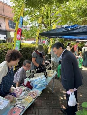 西千葉「第三土曜市」視察