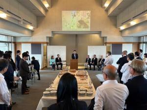 千葉市美術館企画展「岡本秋暉 百花百鳥に挑んだ江戸の絵師-摘水軒コレクションを中心に」オープニングレセプション