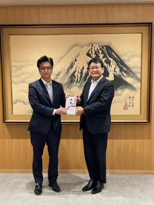 株式会社キーペックス 寄附金贈呈式