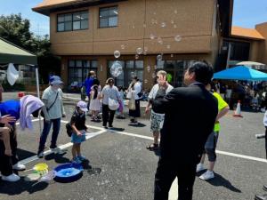 松ケ丘中学校地区第10回子ども夏まつり