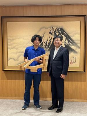 ポリテクカレッジ千葉「第19回若年者ものづくり競技大会」出場 表敬訪問