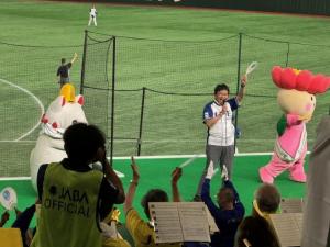 第95回都市対抗野球大会 激励観戦・始球式（vs日本製鉄かずさマジック）