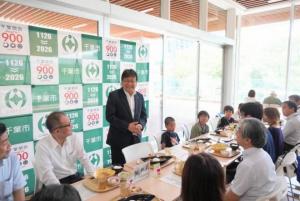 減塩ランチの試食会