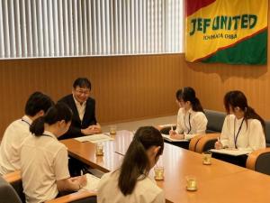 令和6年度インターンシップ実習生との座談会