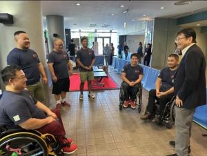 パラスポーツフェスタちば2024 視察
