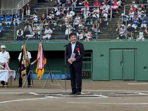 第48回千葉市少年軟式野球協会秋季中央大会 開会式 