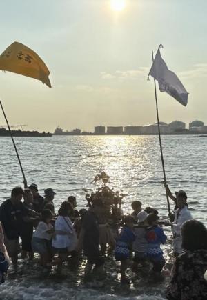 こどもおはまおり 視察