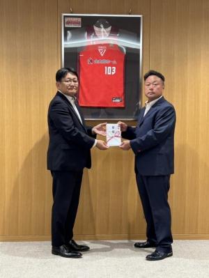 株式会社金太郎カンパニー 寄附金寄贈式 