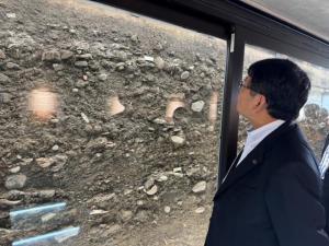 入江・高砂貝塚視察