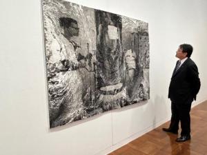 千葉市美術館企画展「Nerhol 水平線を捲る」 視察 