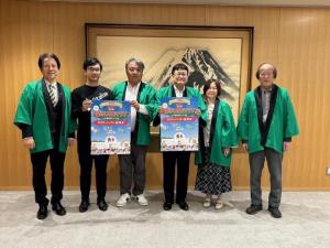 いちごマラソン実行委員会 表敬訪問