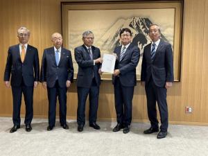 千葉商工会議所 要望書手交