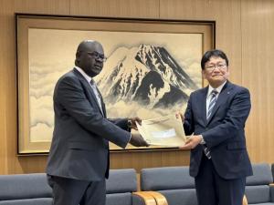 ケニア共和国ナイロビ市郡幹部 表敬訪問